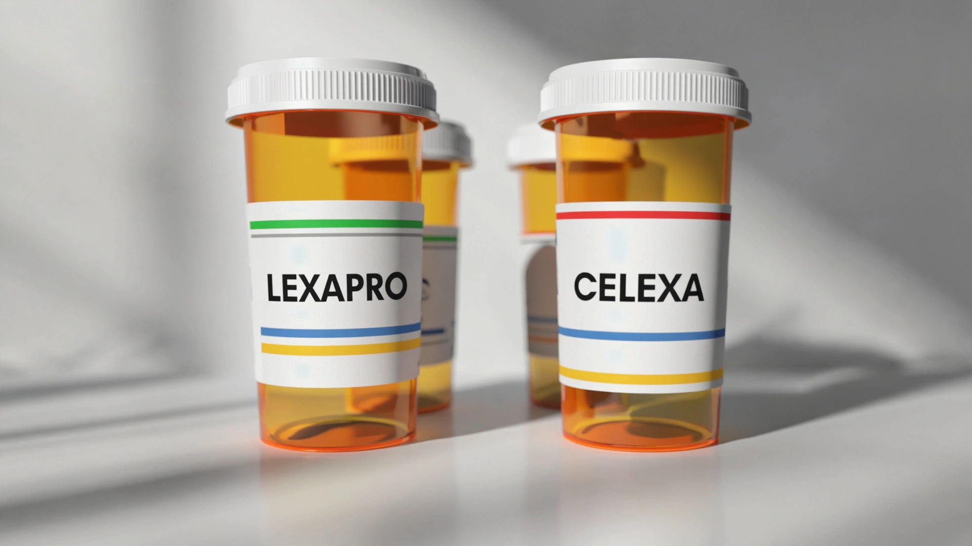 Lexapro 10mg escitalopram tablets in blister packaging